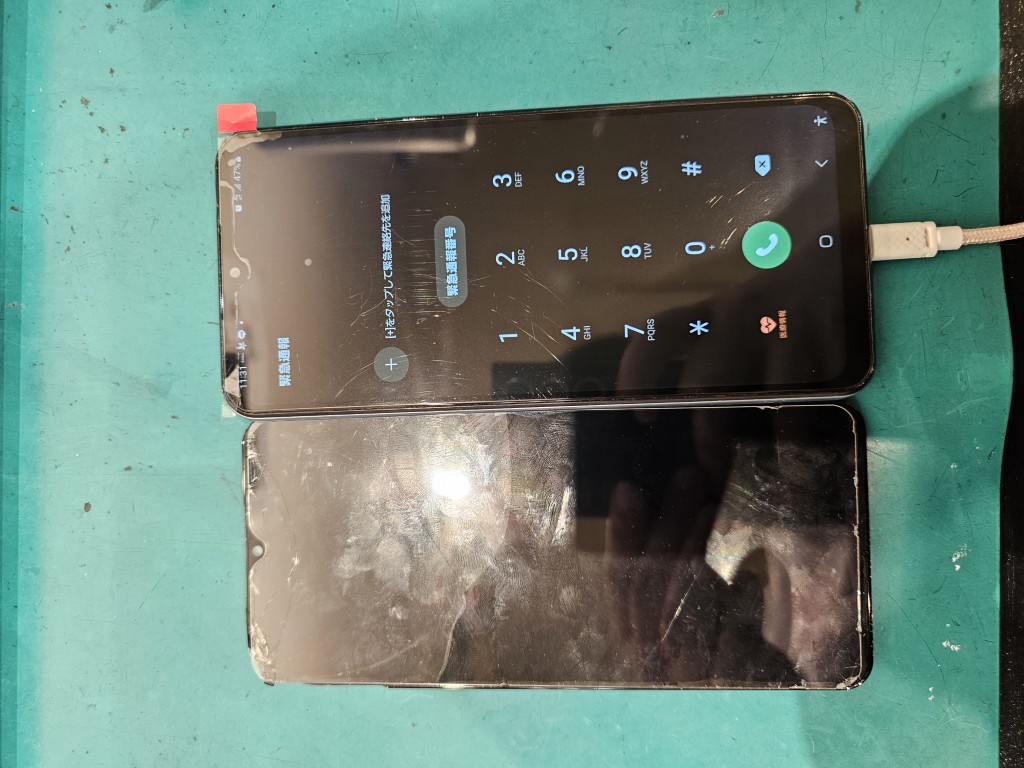 Galaxy M23の画面修理後依頼いただきました【スマホ修理工房北千住マルイ店】